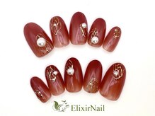 エリクサーネイル 神田(Elixir Nail)/シンプル / クーポン使用