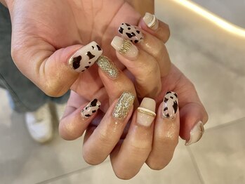 プラス ファースト(Plus 1st)/アニマルネイル　by ninomiya