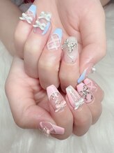 ビビ(ViVi)/リボンいっぱい可愛いネイル