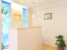 リノアロハ(Linoaloha)/受付カウンター