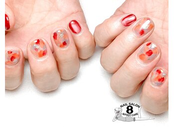 ネイルエイト 新百合ヶ丘(nail8)/ペイント ニュアンスネイル