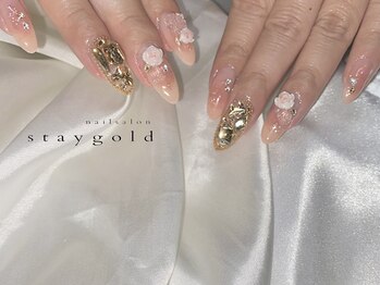 ネイルサロン ステイゴールド(STAY GOLD)の写真/長さ出しが1本440円で出来る☆高技術で美フォルムに◎爪が弱くて伸ばせない方もご相談下さい♪