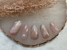 ネイルドール(Nail Doll)/マグネット×パール