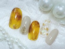ピクシー(Pixie)/大人べっ甲ネイル　