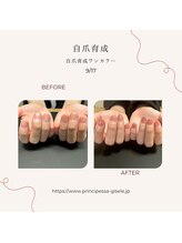 プリンチペッサジゼル/自爪育成ワンカラー