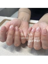 ジェルメ(germer)/ちょい足しアートでラメライン！