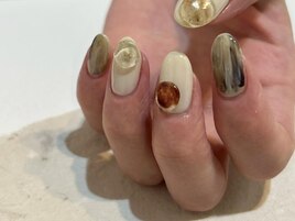 シンプルニュアンスぷっくり