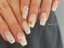 ジェミーネイル シンジュク(Jemiy nail shinjuku)/【Miku】ビジューネイル¥9480