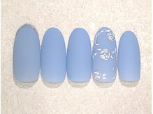 リノ ネイル(Rino nail)/10月の新作　高貴ブルー　710ｍ1