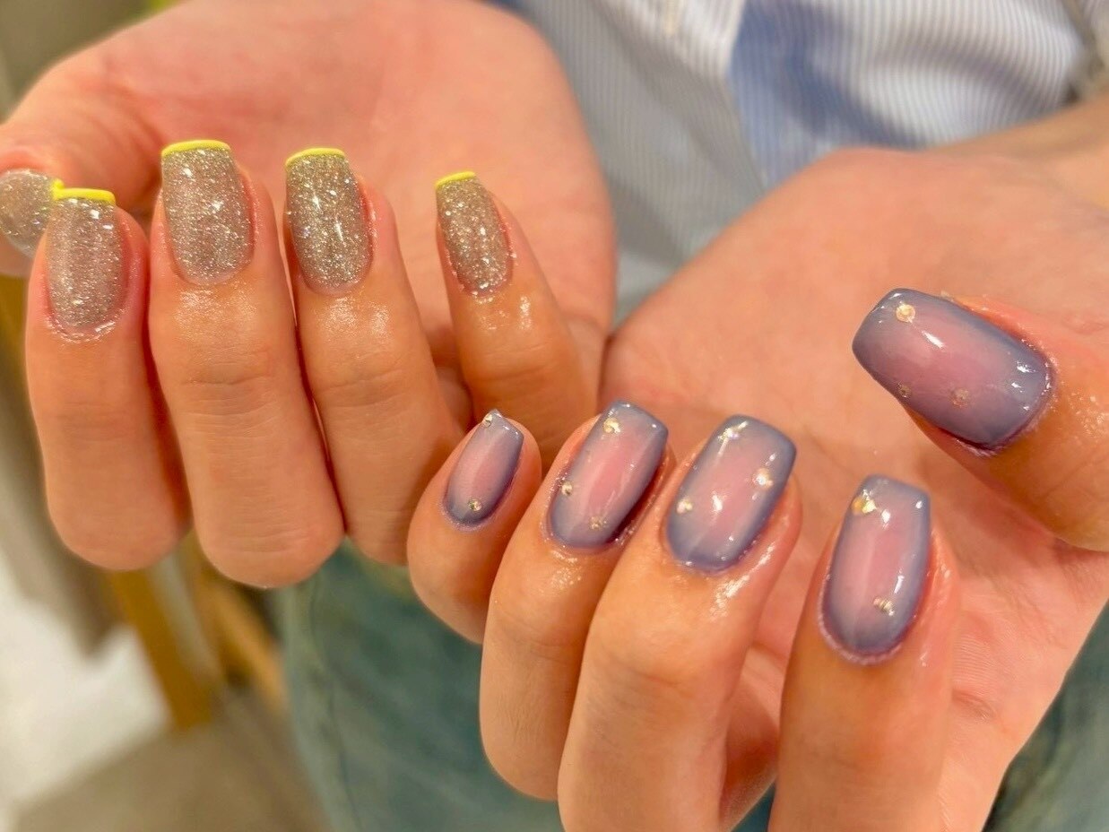 2025年-2026年冬トレンド】エアブラシのネイルデザイン集｜人気順｜4