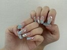 ライトブルーネイル