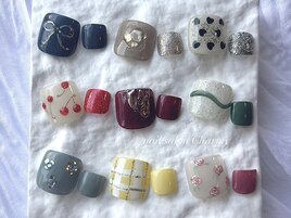 【フット】定額親指アートコース