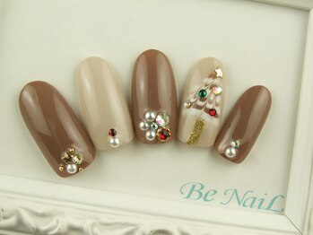 ビーネイル(Be NaiL)/さりげなくクリスマスネイル