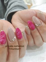 プライベート ネイルサロン マーマ(murmur)/マーブルネイル