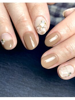 ナチュリア(Natulea)/ツイードネイル