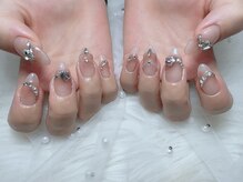 ティプラスネイル 木場(T+Nail)の雰囲気（長さだしつけ放題店舗にある全てにパーツ対象）