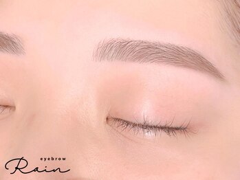 レイン 徳島藍住店(Rain)の写真/肌に負担の少ないアイブロウWAX,間引き～話題の眉毛パーマも◎眉のお悩み解消,似合わせ,朝のメイクも時短◎