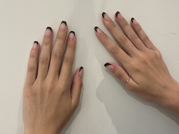 コム 草加マルイ店(com by neolive)/ハンドフレンチネイル＊8250円