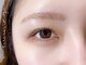 サンミーゴネイル 神戸店(Sunmego Nail)の写真/眉毛1つで顔立ち変化!【お目元完了メニュー◆次世代まつ毛パーマ×美眉毛スタイリング】トレンド束感まつげ