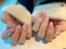 ひまりネイル(ひまりnail)/ワンホン＊チークネイル