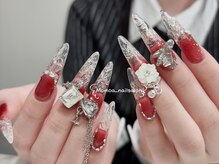 モモアネイル(MomoA nail)の雰囲気（シンプルデザイン）