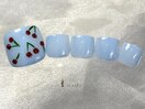 ラメさくらんぼネイル8480円