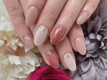 ディーネイル 天王寺(D-nail)/(松崎)新作☆シンプルキラキラ