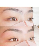 グラティフィープラスレスト(gratify＋rest)/アイブロウラッシュリフト¥5000