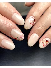 ナチュリア(Natulea)/和柄ネイル