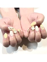 モンシャブラン(Mon Chat Blanc)/お客様ネイル☆