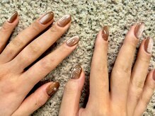 ネイルサロンアンドスクール ミュー(Nail Salon & school mieux)/マグネット&リボン