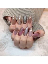 大理石ネイル