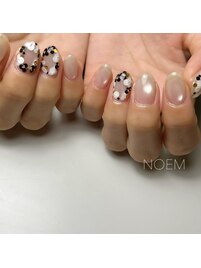 モノトーンホロフラワー☆★