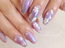 ミリ ミリ(mili mili)/桜ネイル