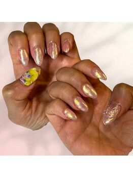 アヤネイルズ アンド アイラッシュ(AYA NAILZ.＆Eyelash)/90min ＋痛ネイル（事前作成）