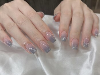 インザピンクリリー(in the pink LILY)/ブルーグラデーション