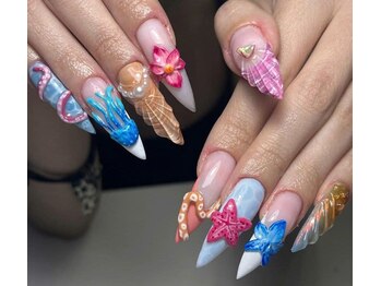 ヘブン ネイル 鶯谷(HEAVEN Nail)/サマーデザイン