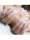 大理石ネイル