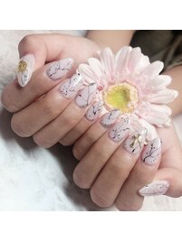 大理石ネイル