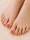 フリープ ネイル バイ ヴァラ(freep nail by VALLA)の写真/オシャレは足元まで☆ワンカラーからお持ち込みアートまで幅広く対応♪freepオリジナルデザインも大人気★