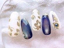 ネイルサロンフォーユー(for u)/和柄ネイル¥8980
