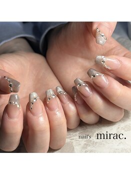 ネイルズミラク(nail's mirac.)/マグネットフレンチネイル