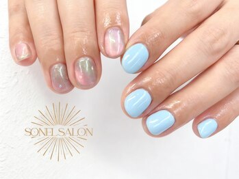 ソネルサロン 駒込店(SONEL SALON)/ワンカラー☆アシンメトリー