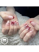 レディスペネイル ノウラ 名駅店(Redispe nail NouRa)/バレンタインネイル