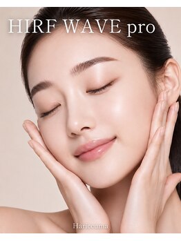 ハリックマ(HARICCUMA)の写真/人気のリフトアップマシン【ハイアールエフウェーブ】導入◎高周波熱エネルギーを利用しシワたるみを改善♪
