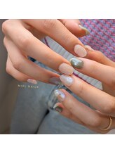 ミエル 溝の口店(miel)/大人アイスクリームネイル