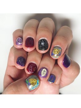 サニーサイドアップ ネイル(Sunny SideUp nail)/Museum art