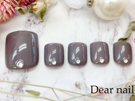 ワンカラー×一粒ストーン