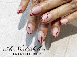 21/2/7　ラインアートネイル