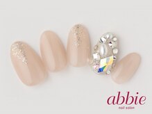 ネイルサロン アビー グランデュオ蒲田店(abbie)/ランバスビジュー　￥11055